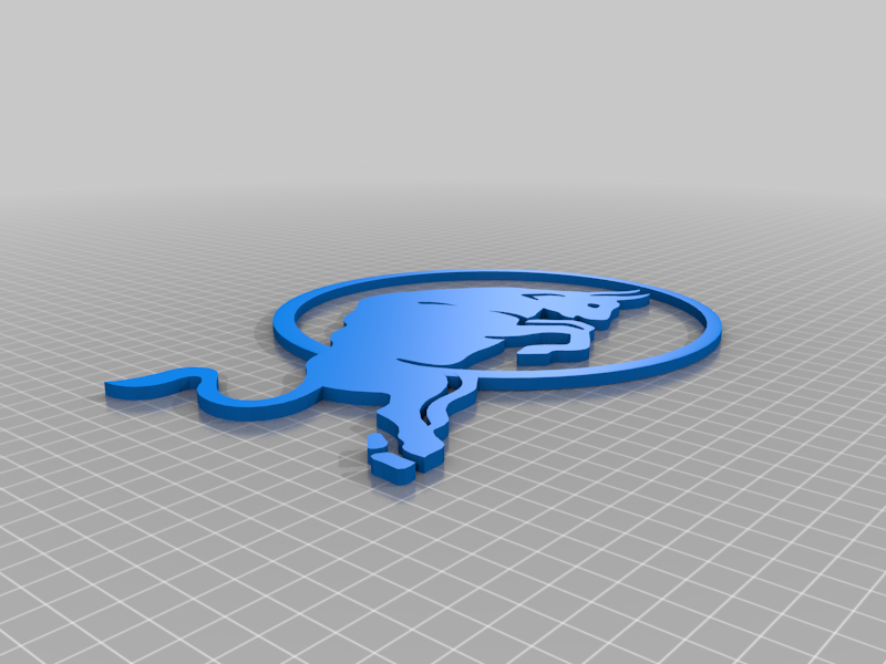 Red Bull Logo Car Badge