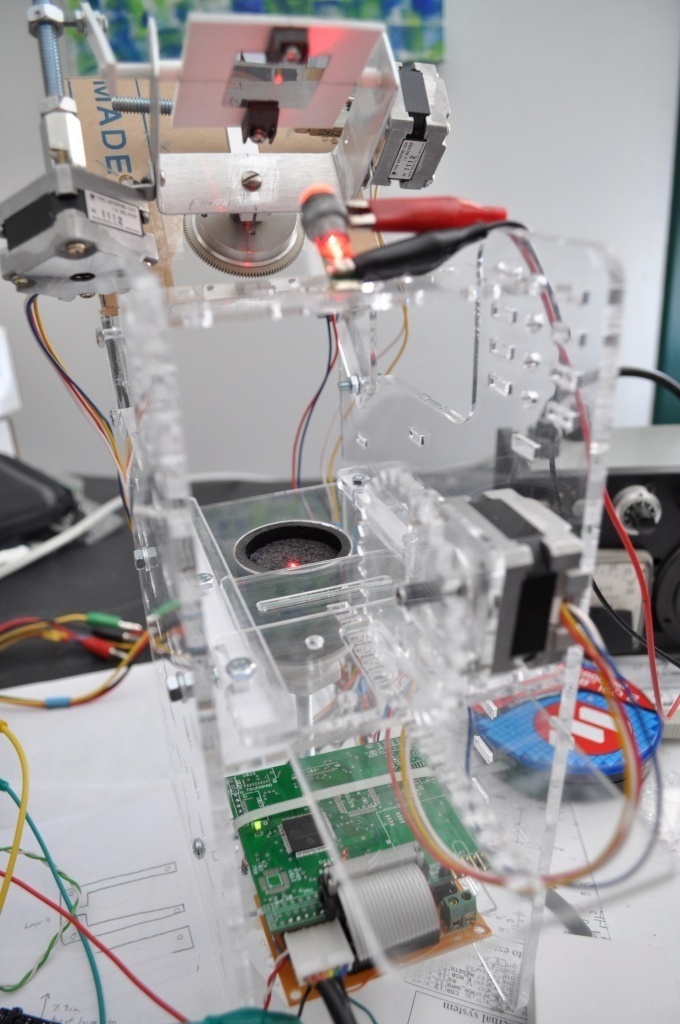 Selective Laser Sintering: Powder test rig