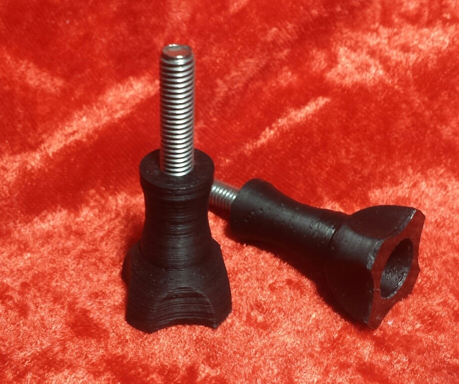 Thumbscrew for Phillips Flat Head Machine Screw, M5-0.8 x 40mm