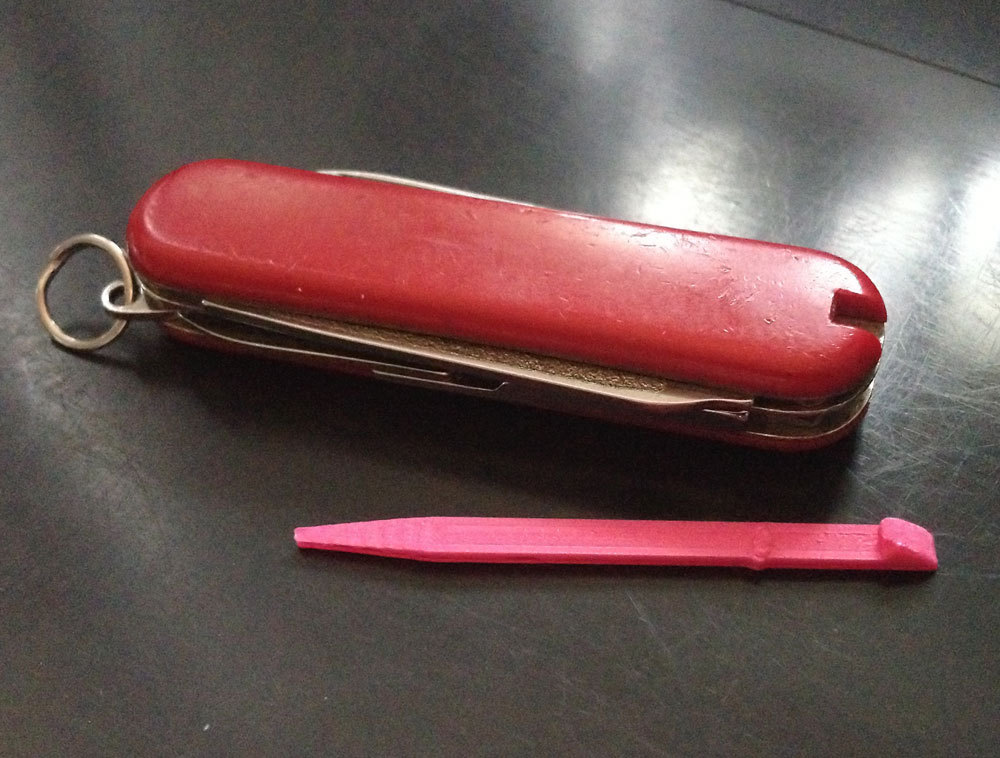 Swiss Army Knife toothpick