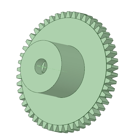 Bobbin for pololu gearmotors