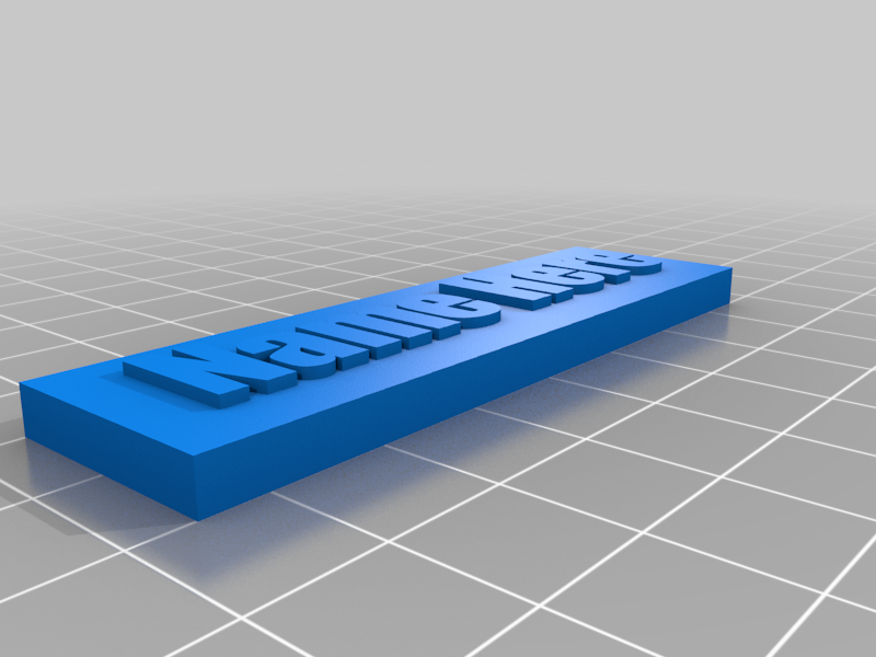 Custom Nameplate