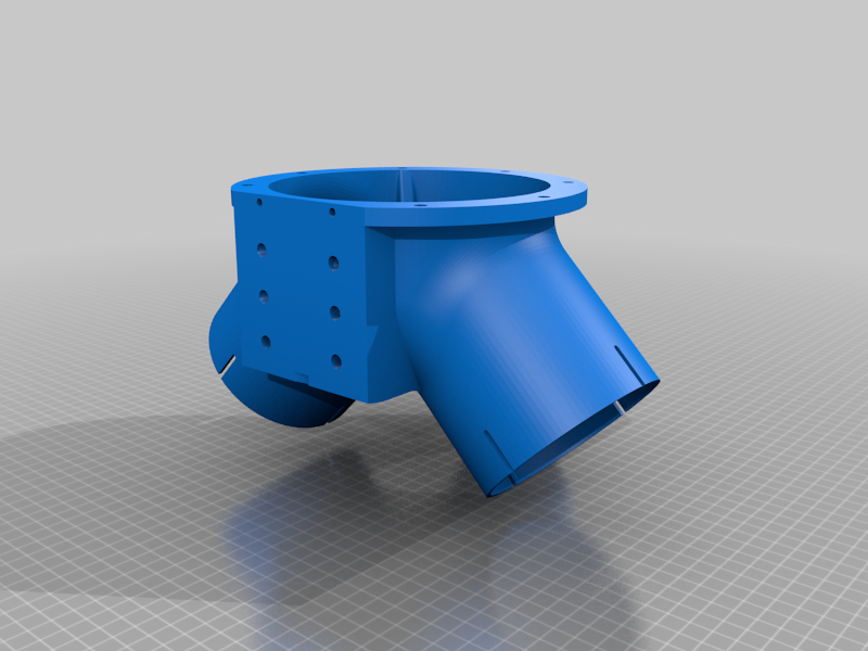 Convogliatore Aria per aspiratore d15cm. per Fresa CNC Cnika o altre