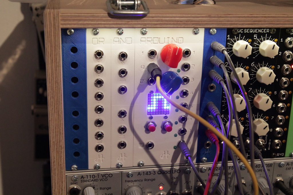 Eurorack modular synthesizer modules