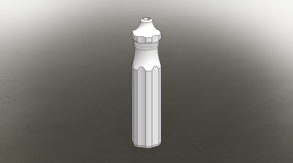 Screwdriver handle for bits