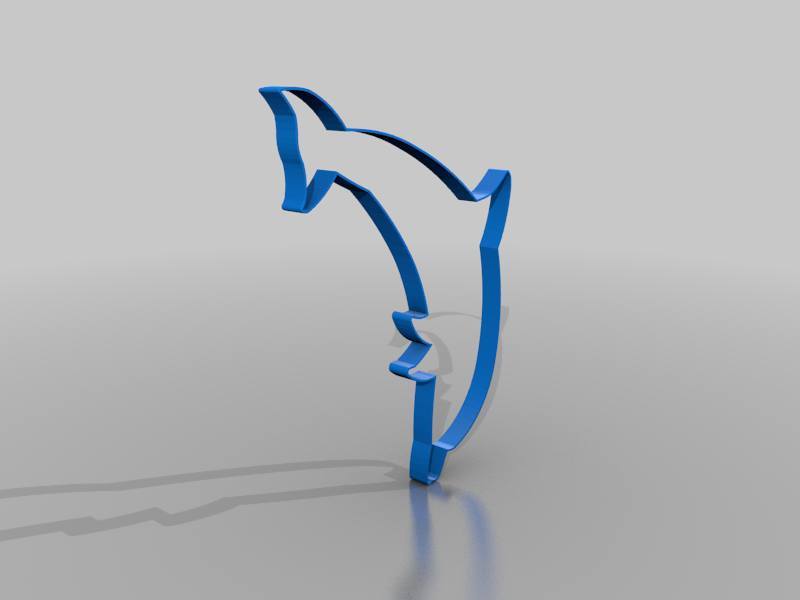 Dolphin Cookie cutter