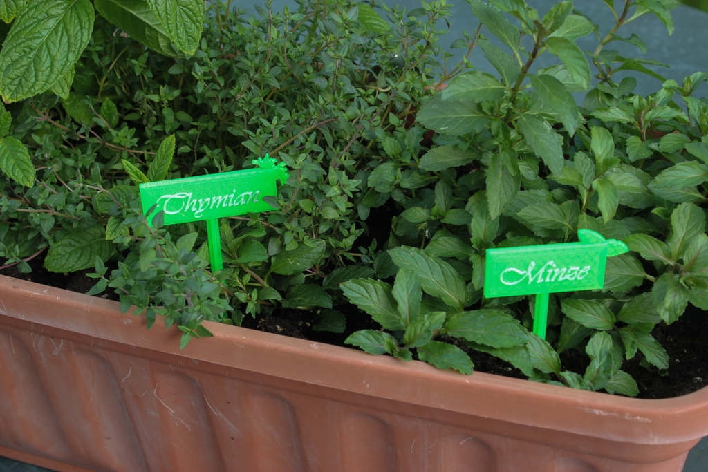 Signs for your flowerbox