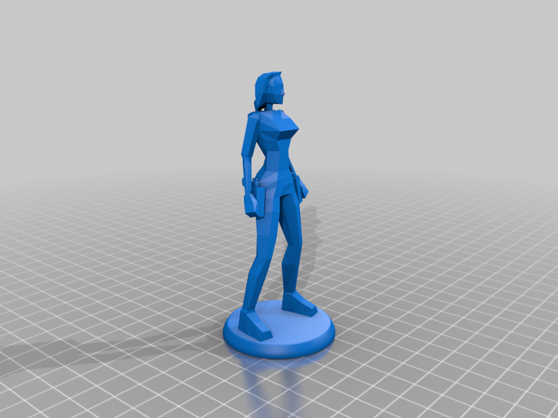 Classic Lara Croft - scale fix with & without supports