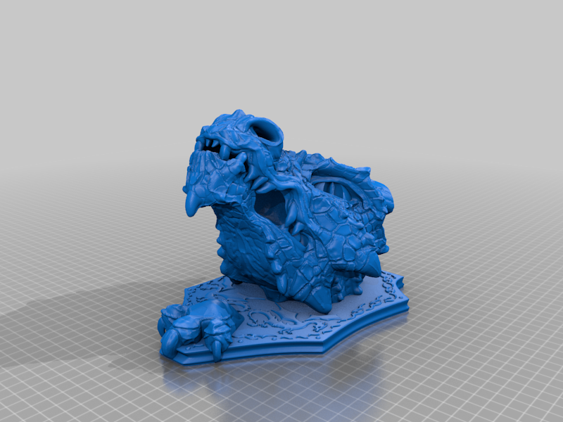 Dragon Door Knocker - Easier Print
