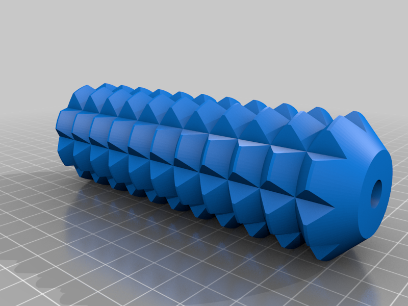 Spiked massage roller