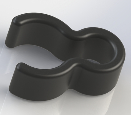 Cable Clip for 15mm DSLR video rig rails