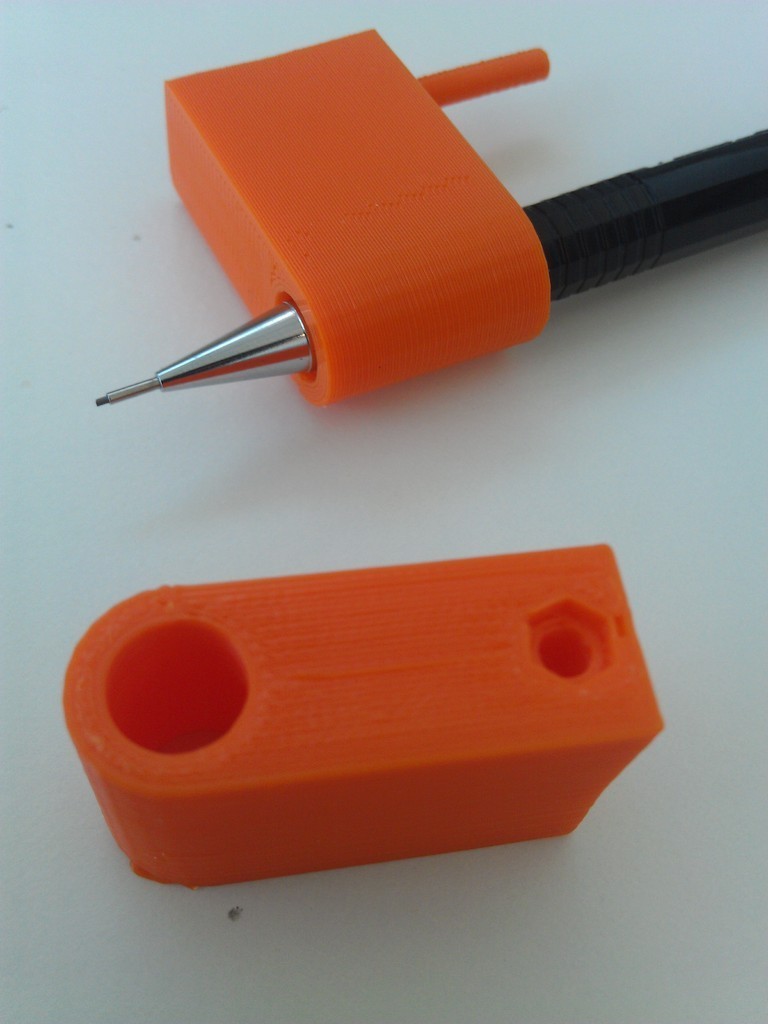 Pen Plotter attachment for CNC chucks