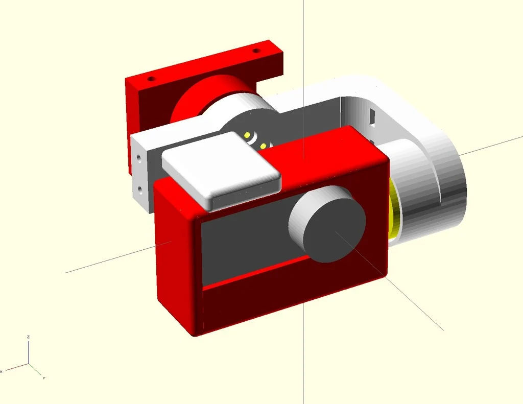 Kestrel GoPro Stabilisation Gimbal Hero 1 and 3 versions