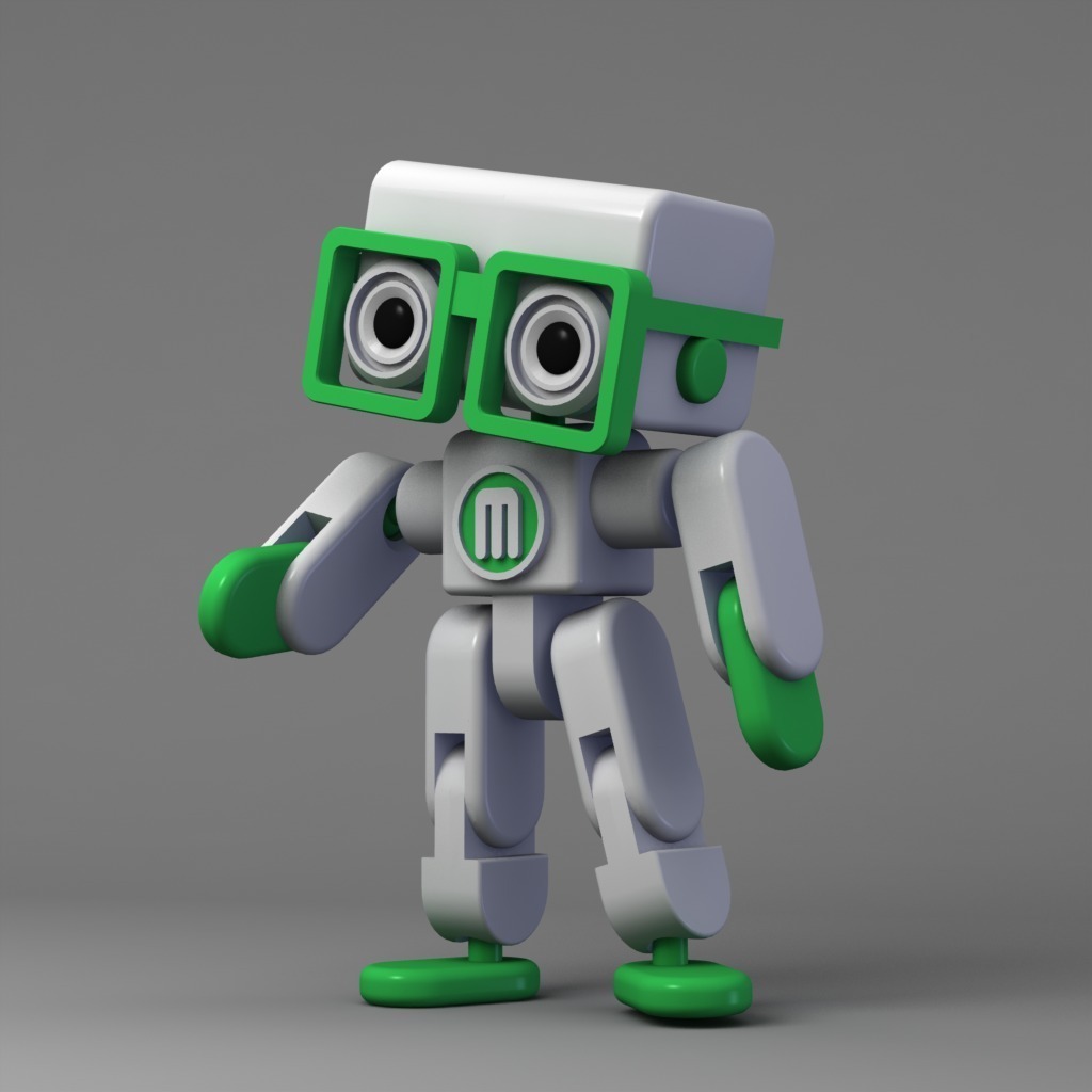 Mikey - makerbot grabcad challenge award finalist