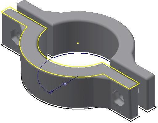 Hoover pipe clamp