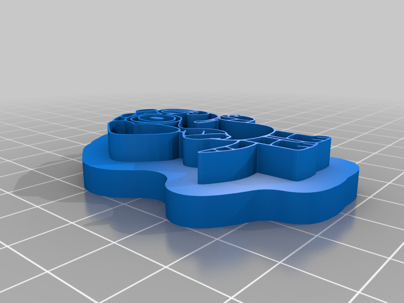 3D printed Bluey Stamps