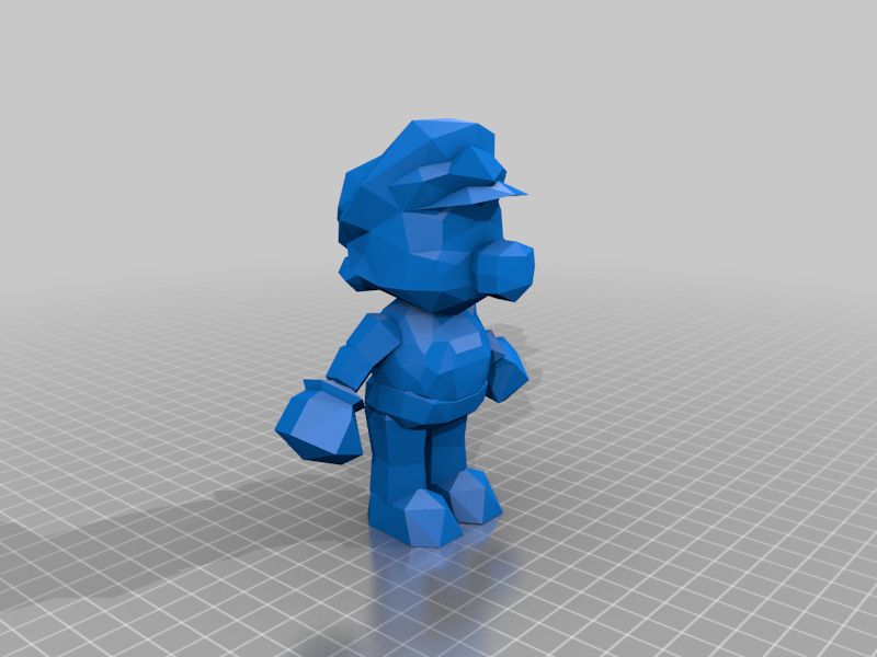 Low Poly Mario