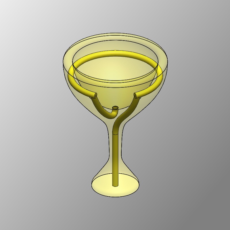 Devious Pythagorean Cup