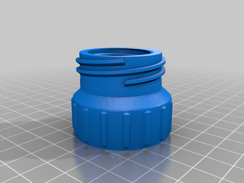 SodaStream to Growler adapter
