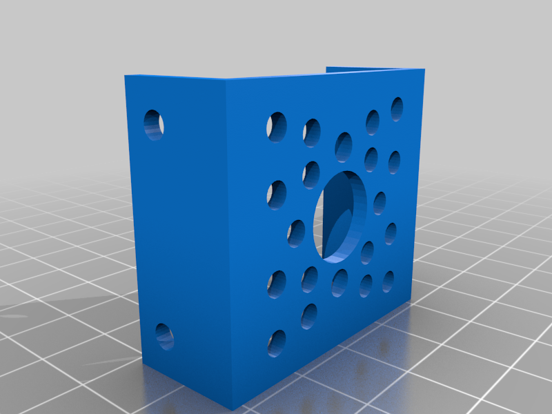 Actobotics U Channel Aluminum Cap Piece