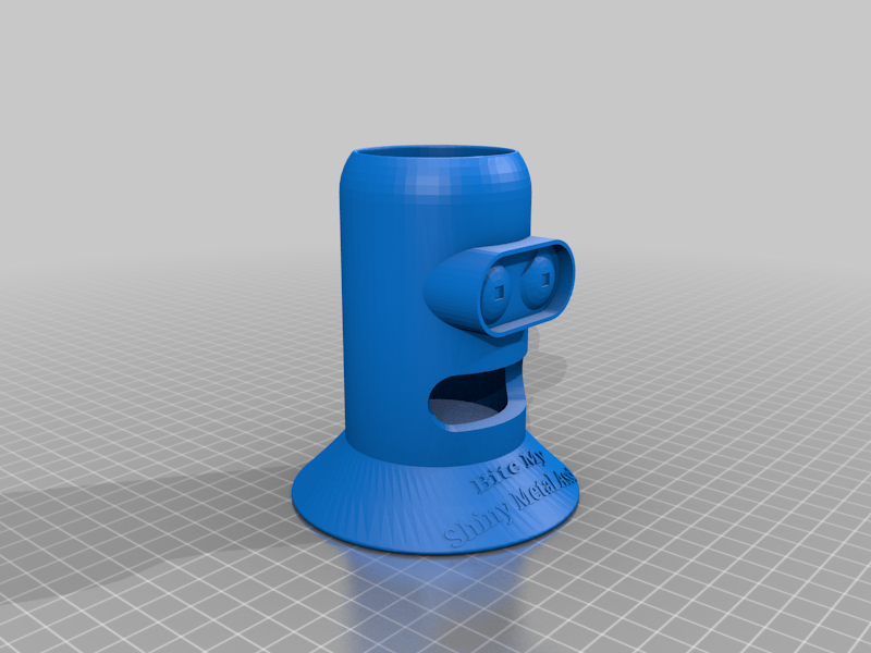 Bender Pen Holder with Phrase