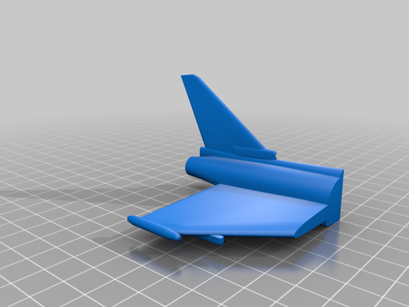 Eurofighter Typhoon cut into 4 parts