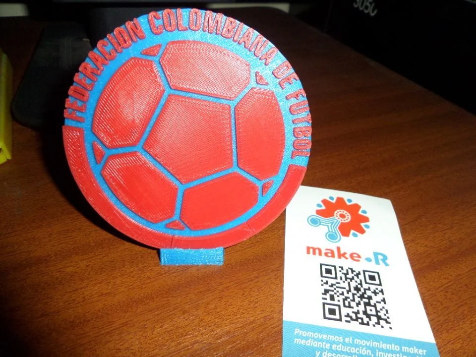 Escudo de la Seleccion Colombia, Con Base