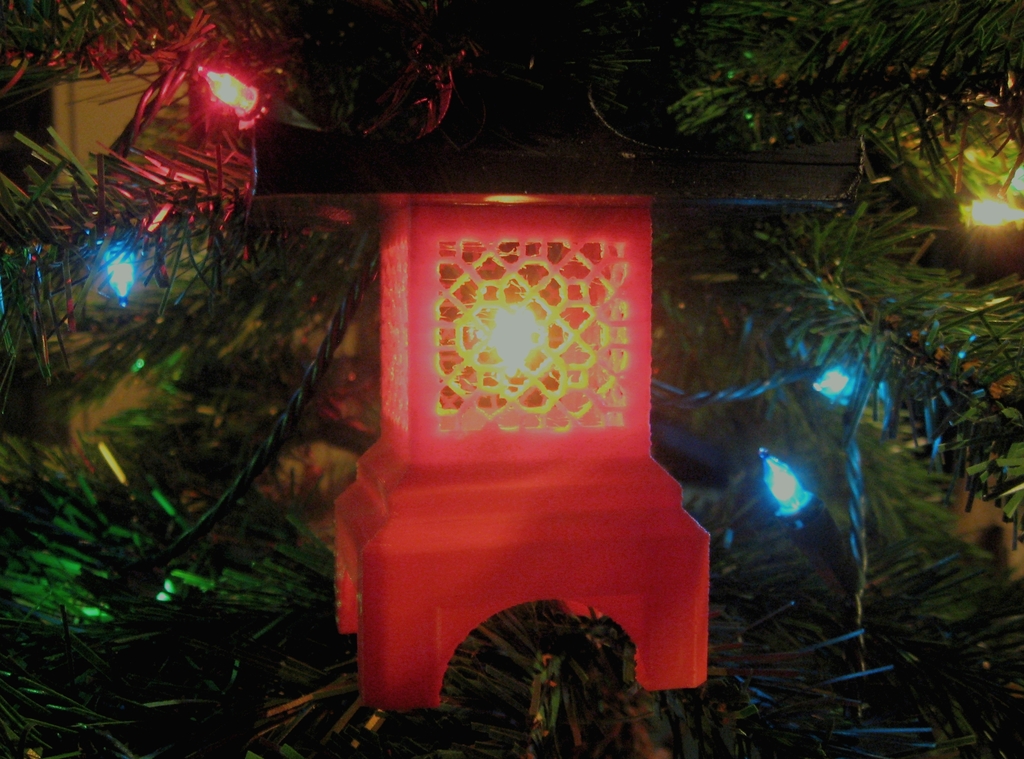Japanese Lantern Christmas Ornament