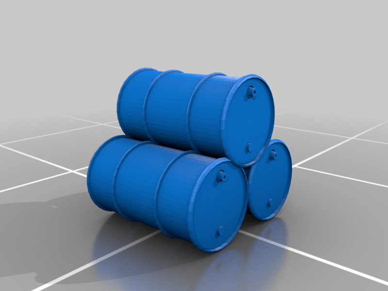 1-87 HO 55 Gallon Drums