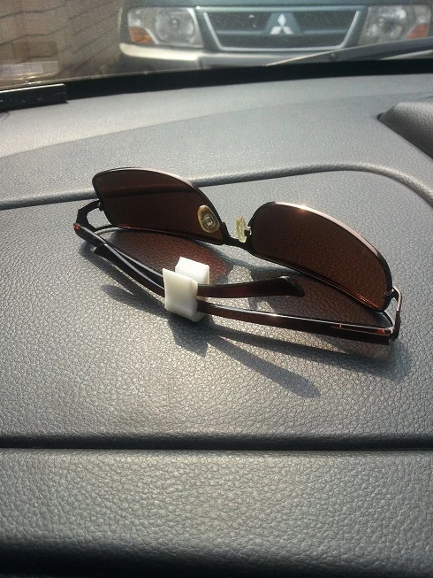 glassmount for carkit holder