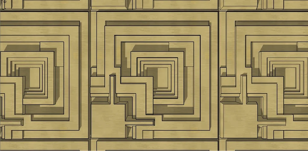 "Blade Runner" Ennis House Tile