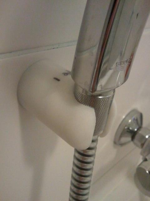 Shower head placeholder