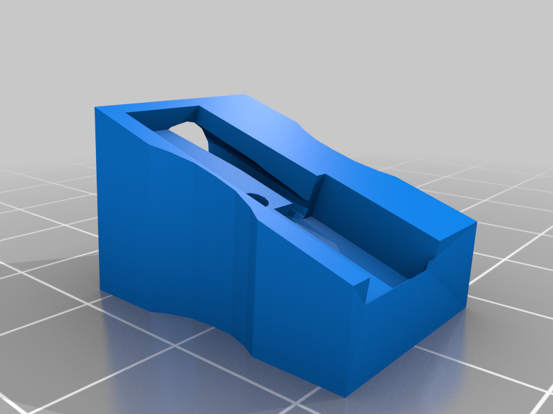 Steep Angle Pencil sharpener