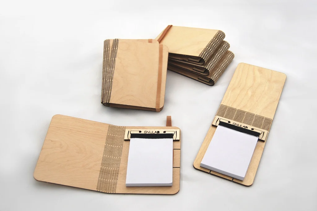 Folding Wood Booklet