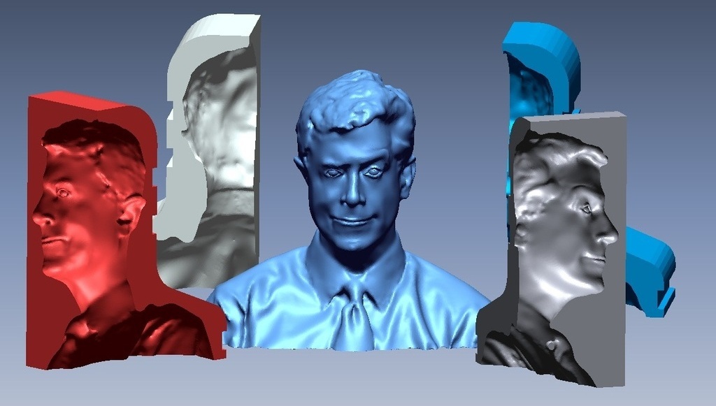 Stephen Colbert Chocolate Mold