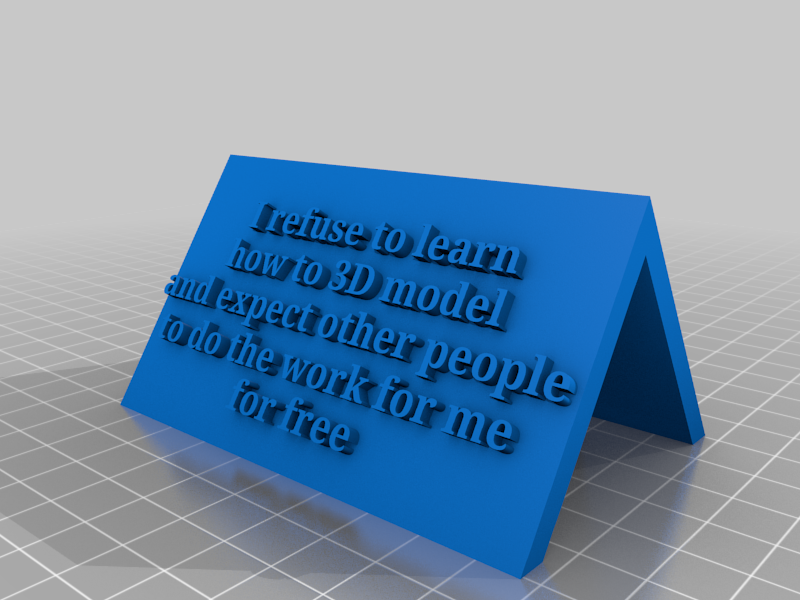 Lazy Asshole 3D Model