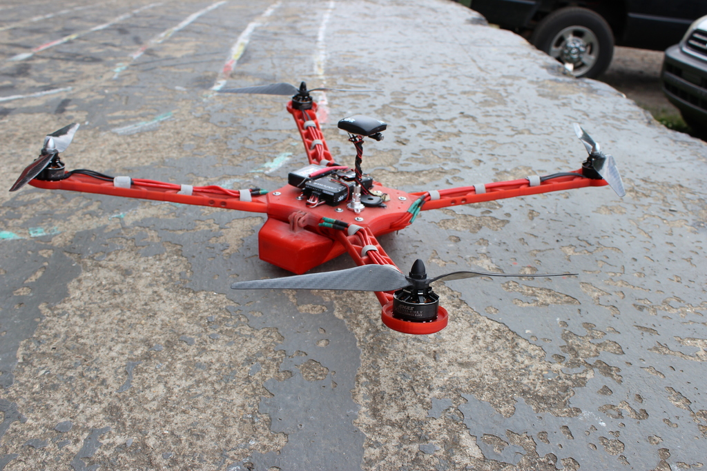 Delta Elite 3D Printable Quadcopter Frame