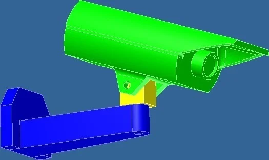 surveillance camera with coin bottle opener