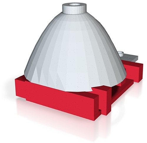 Theoretical design for a tea light candle heater Don't print thin walls everywhere on sculpteo and  to big to print for shapeways