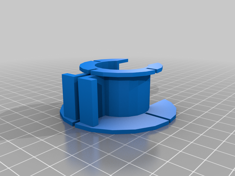 Filament spool spacer for Klic N Print 3D
