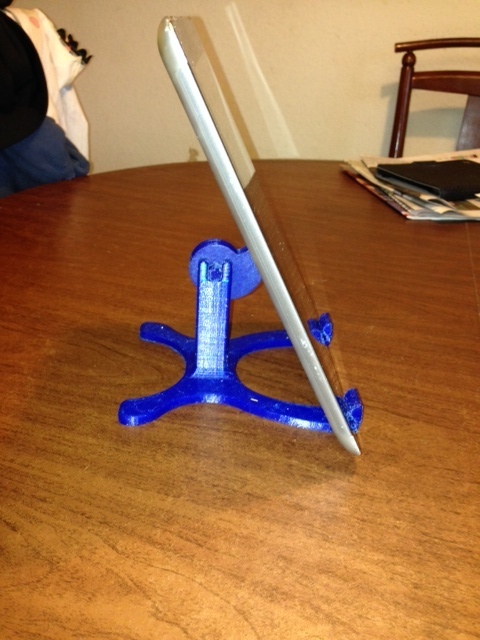iPad Tablet Stand with adjustable tilt