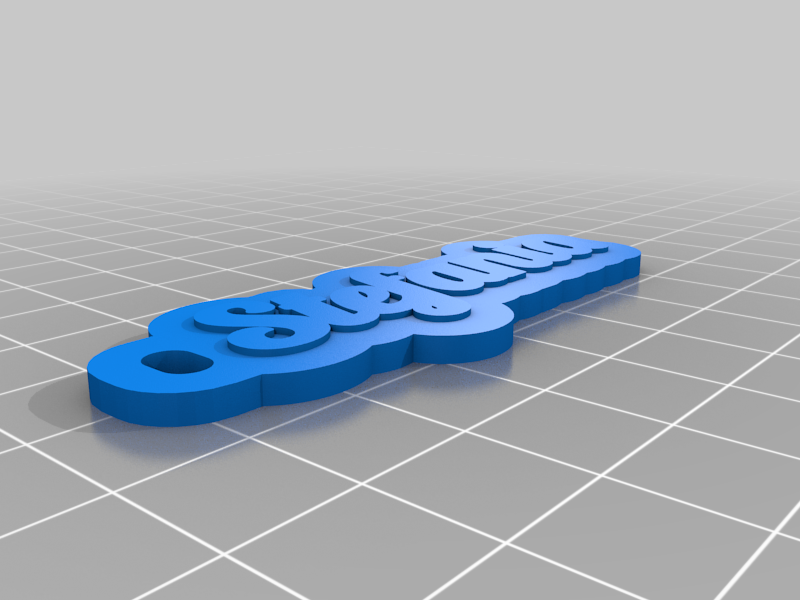 Stefania Keychain dual color