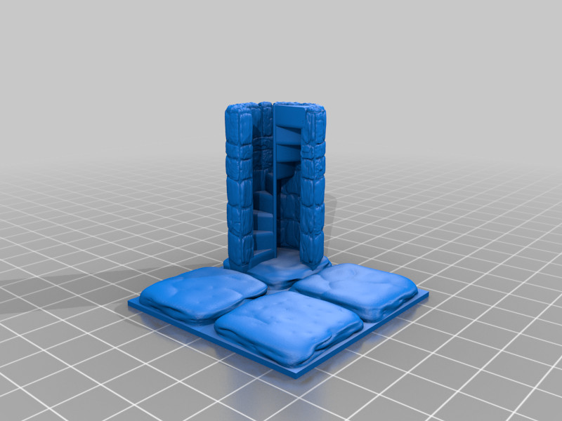 OpenForge 2.0 Mag House Stone Stairwell