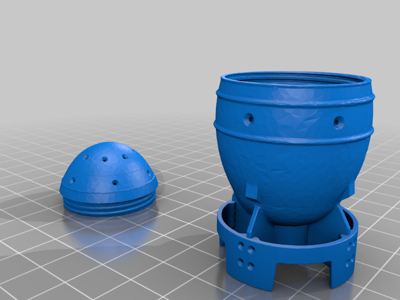 Fallout 4 Mini Nuke Easter Egg container