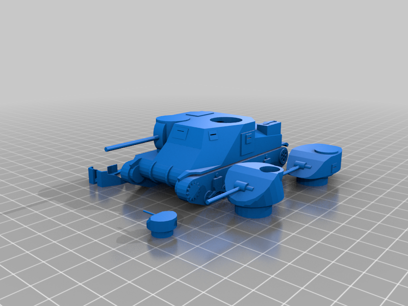 M3 Lee [American Medium Tank] (w/ M3 Grant turret+sand shields)