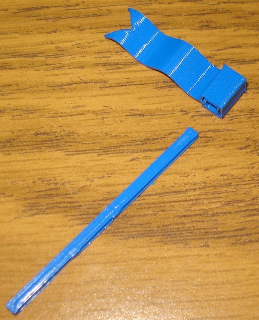 Seej Flag Pole & Flag - Seperated