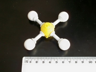 Square Planar atom model