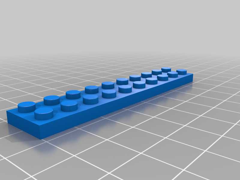 Lego 3832 - plate 2 x 10 - replacement