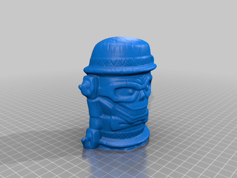 Three (Hitchhiking) Ghosts Tiki
