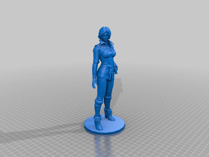 Triss - The Witcher / 20cm / 3d stl obj model